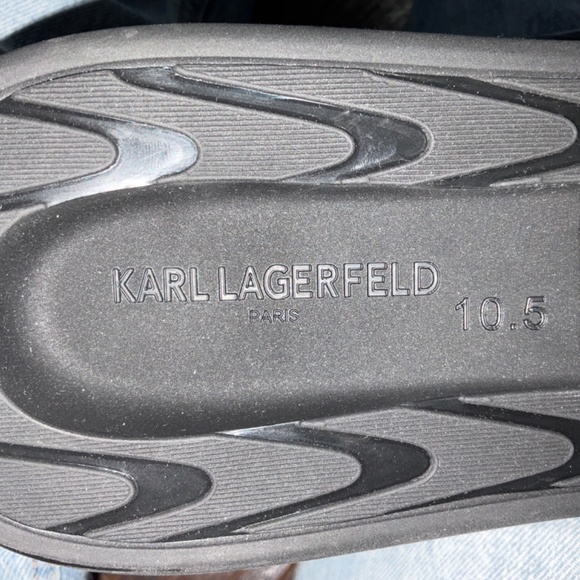 Karl LAGERFELD Men’s Ankle Leather Boot - Picture 5 of 6